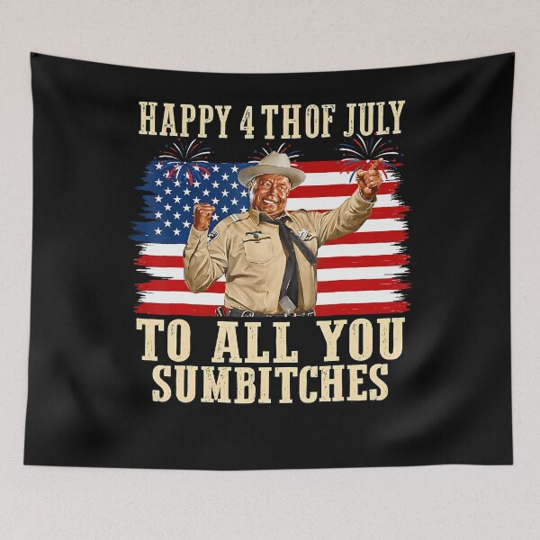 Item preview, Happy 4Th Of July To All You Sumbitches Patriotic American designed and sold by Fereskabilon.
