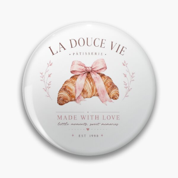 Item preview, La Douce Vie Patisserie Coquette Croissant French Bakery Aesthetic designed and sold by AveniaOficial.
