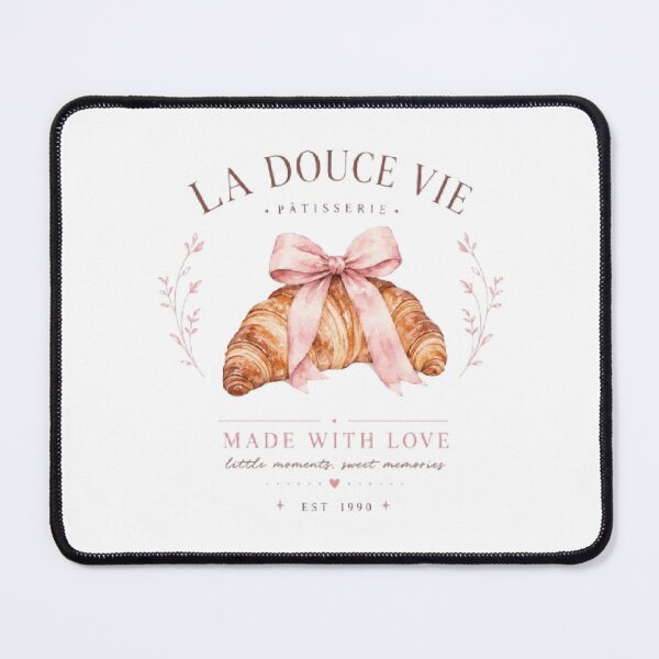 Item preview, La Douce Vie Patisserie Coquette Croissant French Bakery Aesthetic designed and sold by AveniaOficial.