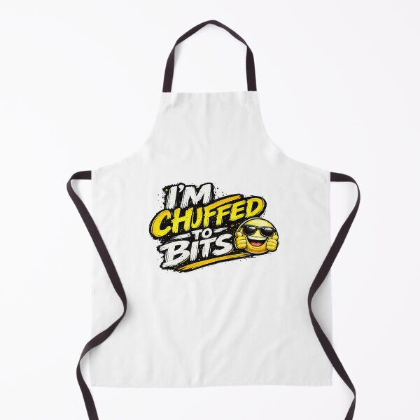 Item preview, I'm Chuffed To Bits | Funny British Slang Graffiti Style T-Shirt designed and sold by YoSum.