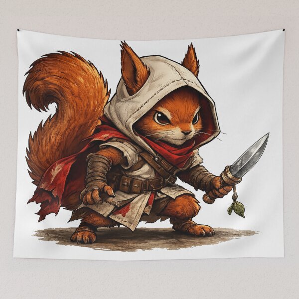 Item preview, The Secret Squirrell – Woodland Rogue designed and sold by SecretSquirrellDesigns.