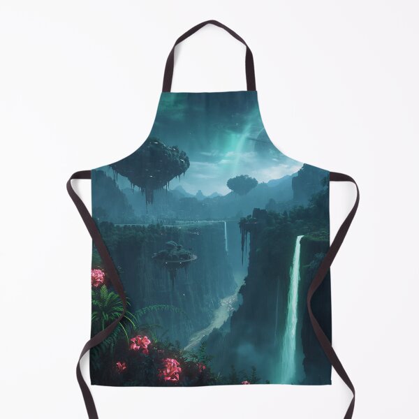 Item preview, Floating Jungle Canyon Pandora Fantasy Landscape designed and sold by Luminous Wilds.