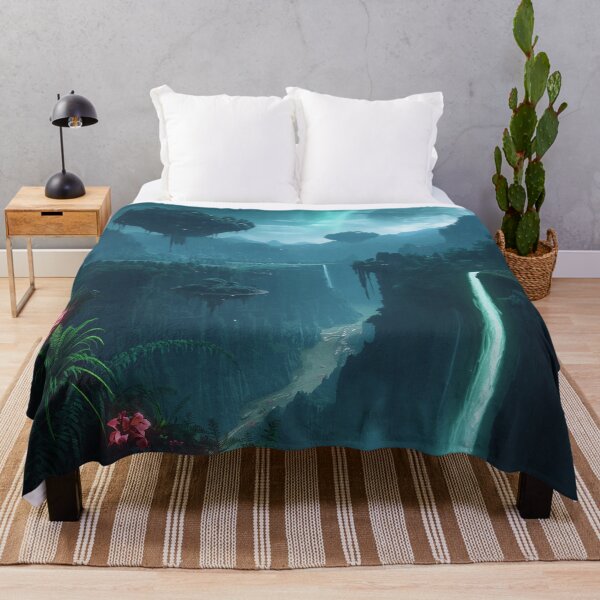 Item preview, Floating Jungle Canyon Pandora Fantasy Landscape designed and sold by Luminous Wilds.