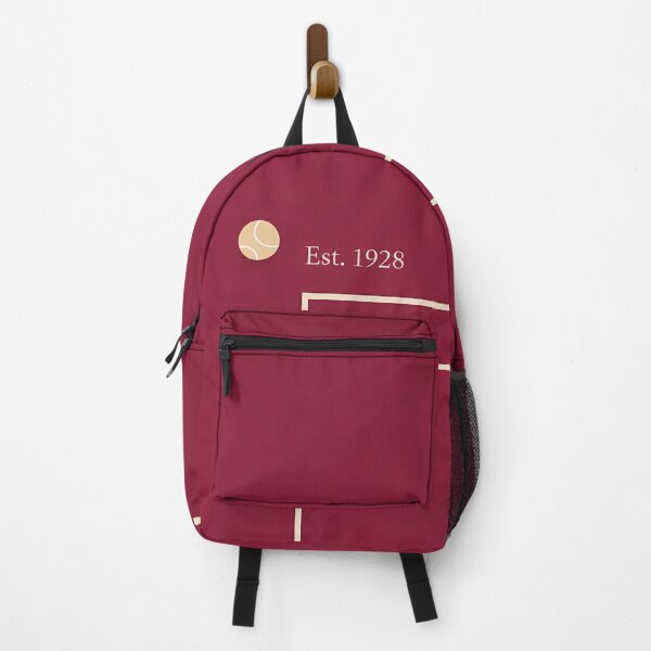 Item preview, Vintage Burgundy Tennis Court Est 1928 Preppy Aesthetic designed and sold by BeataPrint.