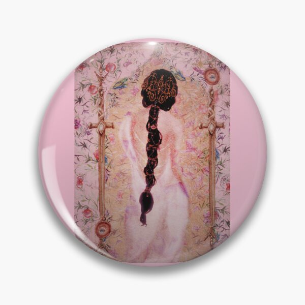 Item preview, Fairycore meets fantasy Pink feminine watercolor  designed and sold by Monica Laipple.