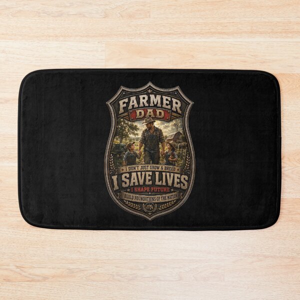 Item preview, SuperDad - Farmer Dad Badge designed and sold by MetusArt.