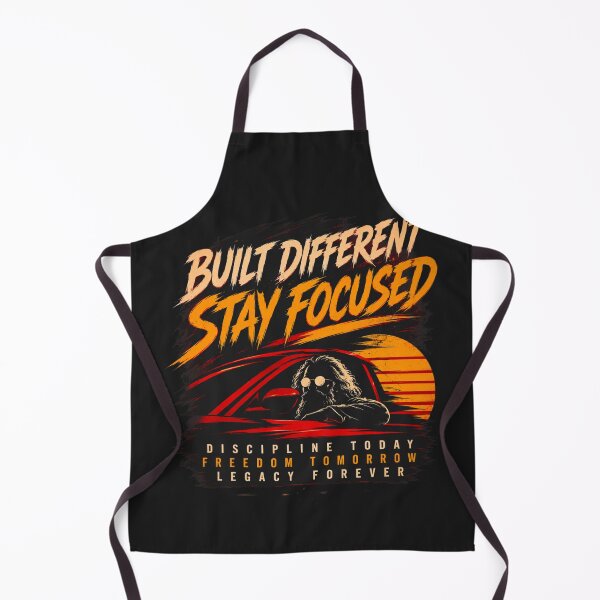 Item preview, Built Different Stay Focused - Motivational Vintage Driver Graphic designed and sold by Log77.