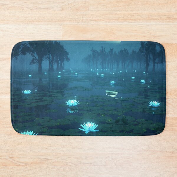 Item preview, Celestial Lily Marsh Fantasy Alien Landscape designed and sold by Luminous Wilds.