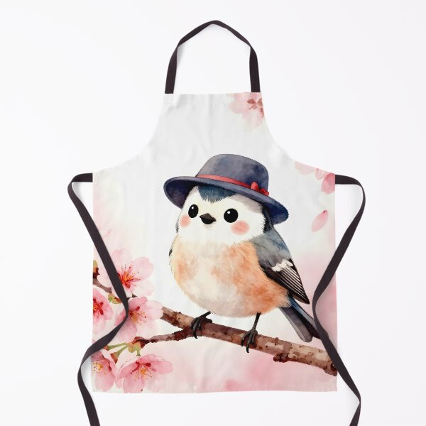 Item preview, A Little Bird on a Cherry Blossom Branch designed and sold by Beleza e Estilo.