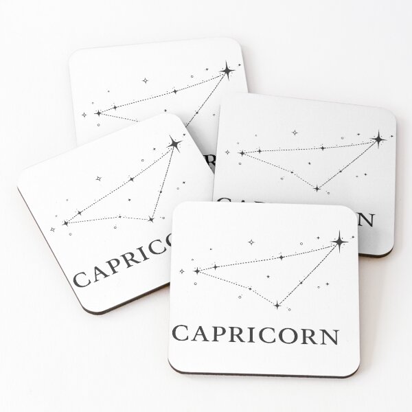 Item preview, Capricorn zodiac constellation designed and sold by Side Quest Co..