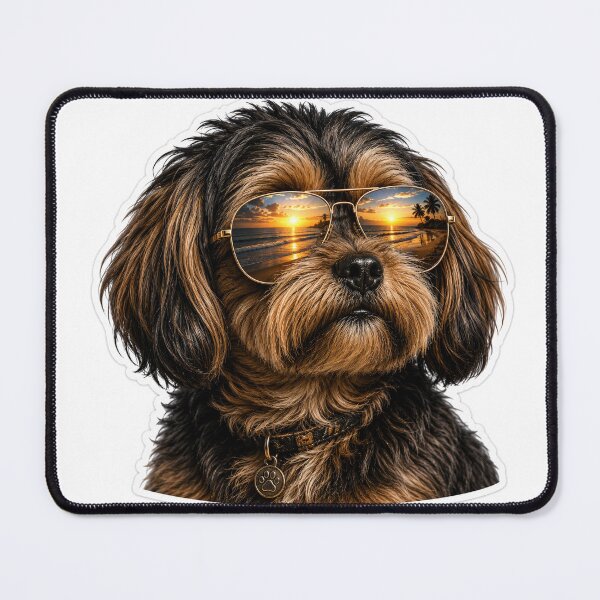 Item preview, Cool Shiatzu Yorkie designed and sold by PaulKlor.