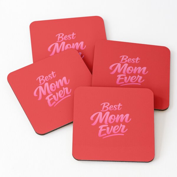 Item preview, Best Mom Ever Pink Script Design designed and sold by Log77.