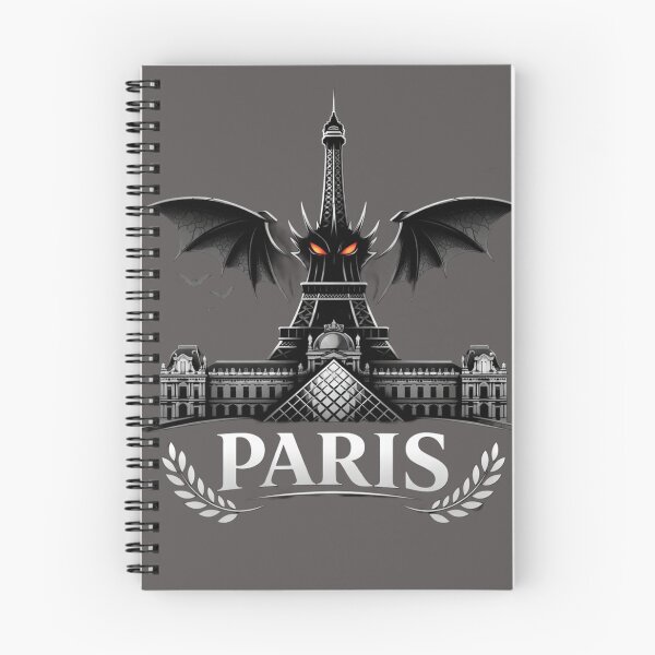 Item preview, Paris Evil Tour - Gothic Dragon Eiffel Tower Design designed and sold by Log77.