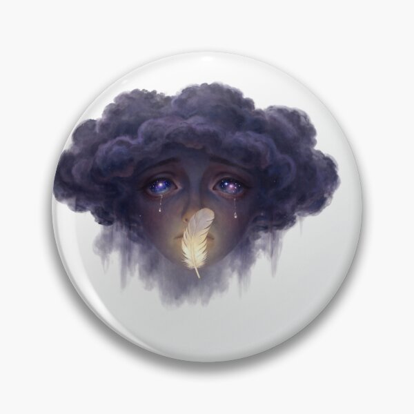 Item preview, The Melancholic Cloud and Golden Feather designed and sold by vsl363.