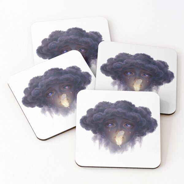 Item preview, The Melancholic Cloud and Golden Feather designed and sold by vsl363.