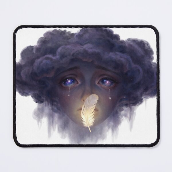 Item preview, The Melancholic Cloud and Golden Feather designed and sold by vsl363.