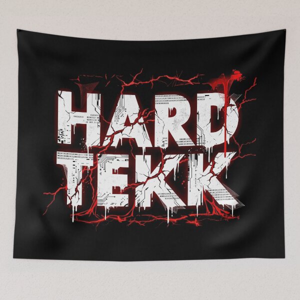 Item preview, Hardtekk Tekk Rave Schranz Industrial Art designed and sold by SPAZE-Typo.