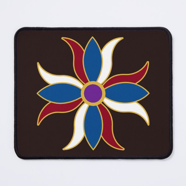 Item preview, Aesthetic Flower of Eternity and Victory | Timeless Geometric Insignia Symbolism designed and sold by Based History.