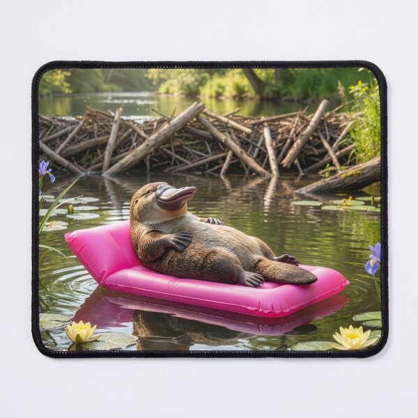 Item preview, Platypus Visits His Beaver Friend designed and sold by Tridentulus.