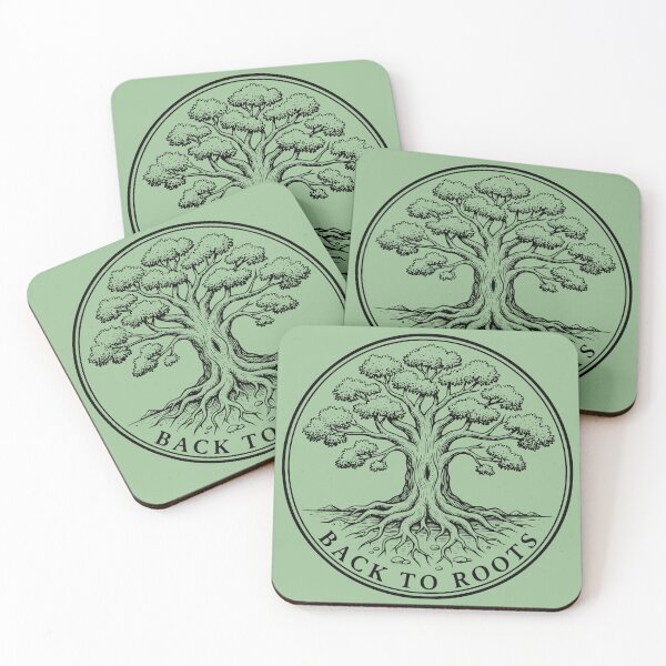 Item preview, Vintage Tree of Life Back to Roots Retro designed and sold by Nikola Dio.