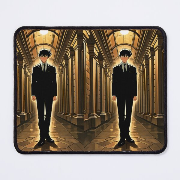 Item preview, Fashion - portrait man black suit designed and sold by AnimeShin.