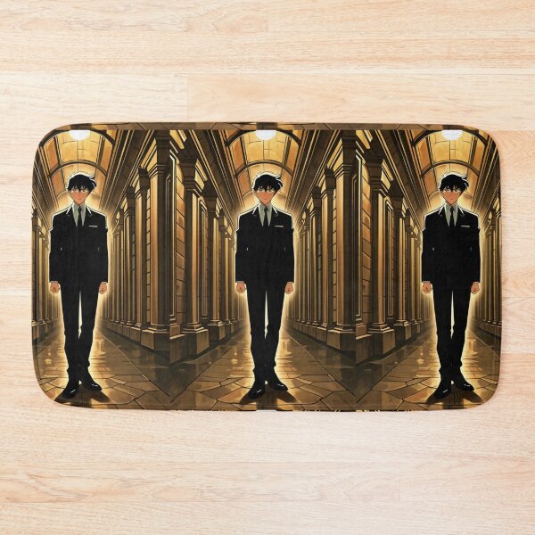 Item preview, Fashion - portrait man black suit designed and sold by AnimeShin.