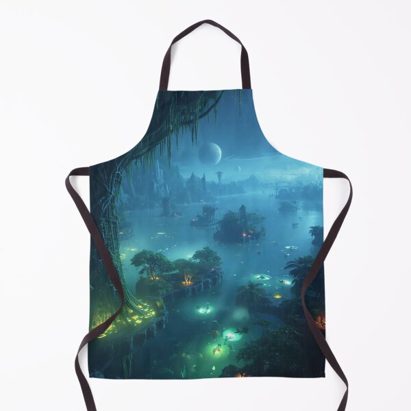 Item preview, Floating Mangrove Realm Pandora Alien Landscape designed and sold by Luminous Wilds.