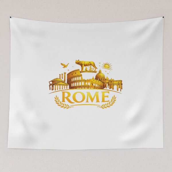 Item preview, Golden Rome Empire - Historic Landmarks & Roman Heritage designed and sold by Log77.
