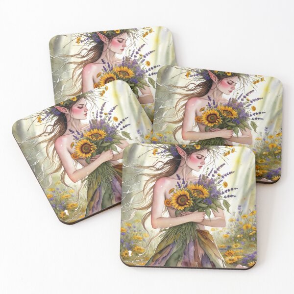 Item preview, The Wildflower Maiden designed and sold by ITSimagination.