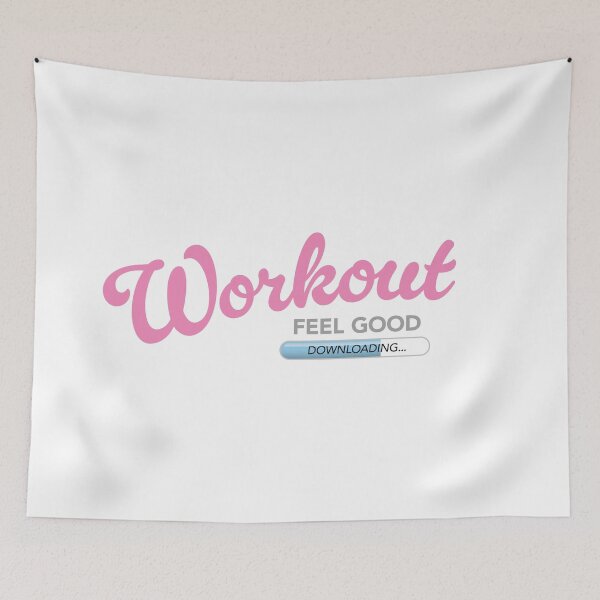 Item preview, WORKOUT FEEL GOOD designed and sold by CoolVibeStudio.
