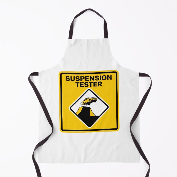 Item preview, Suspension Tester - Sim Racing Humor designed and sold by GarageGraphics.