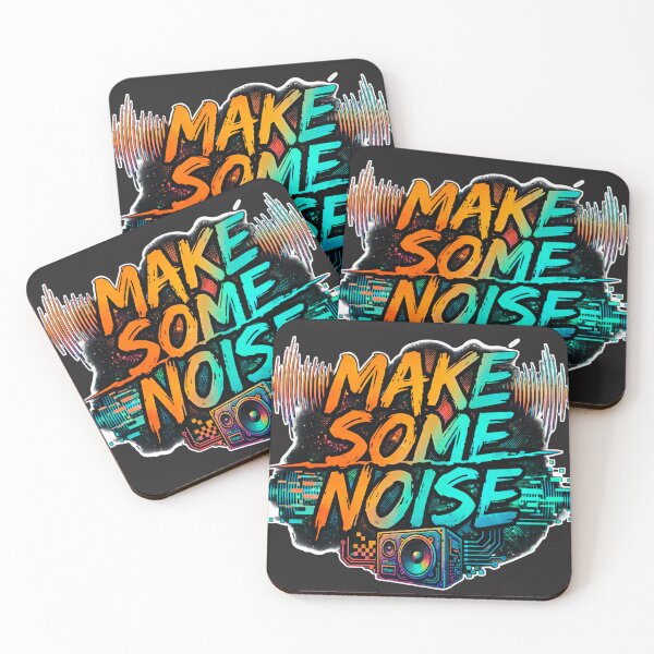 Item preview, Make Some Noise - Retro Graffiti Soundwave designed and sold by Log77.