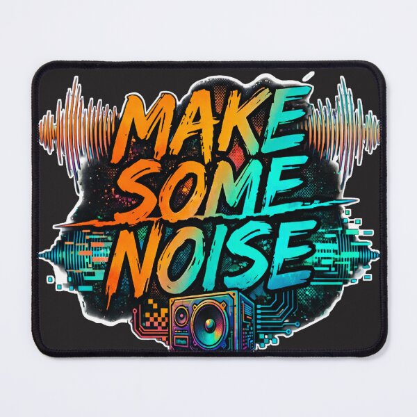 Item preview, Make Some Noise - Retro Graffiti Soundwave designed and sold by Log77.