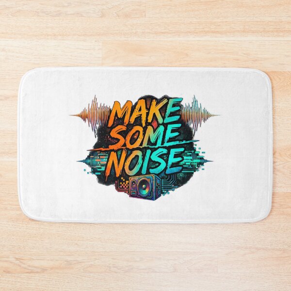Item preview, Make Some Noise - Retro Graffiti Soundwave designed and sold by Log77.