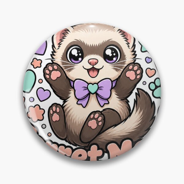 Item preview, Ferret Mom Pastel Dooking Lover Design designed and sold by VisualArtsOasis.