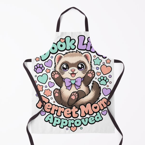 Item preview, Ferret Mom Pastel Dooking Lover Design designed and sold by VisualArtsOasis.