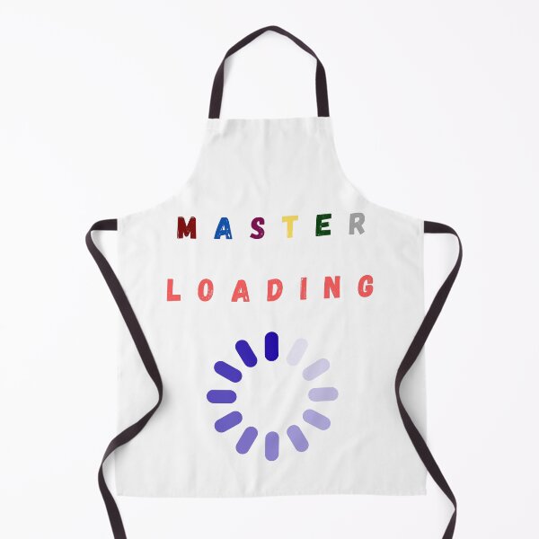 Item preview, Master Loading- Funny Progress Bar Text Design designed and sold by CrownINDesign.