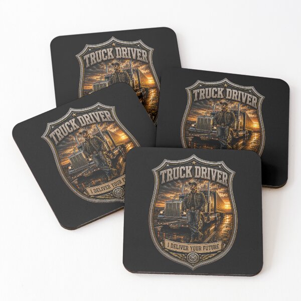 Item preview, SuperDad - truck driver designed and sold by MetusArt.