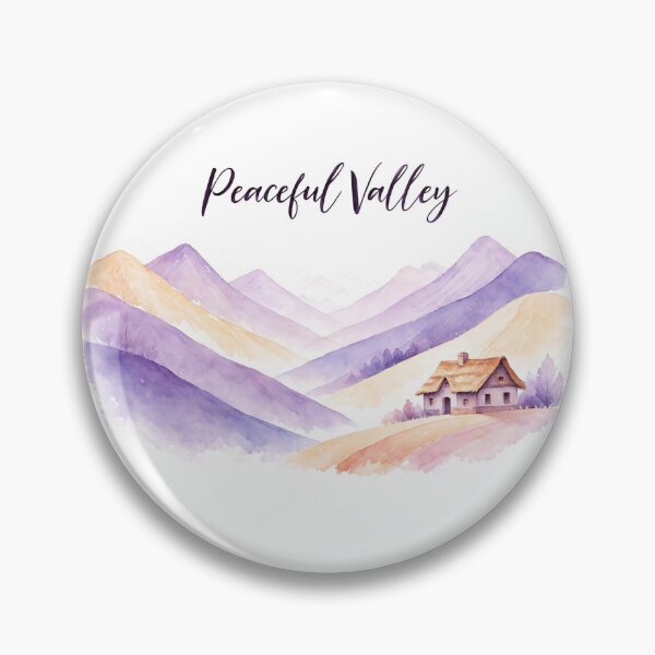 Item preview, Peaceful Valley designed and sold by digital.stickerperso.com.