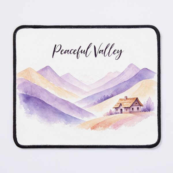 Item preview, Peaceful Valley designed and sold by digital.stickerperso.com.