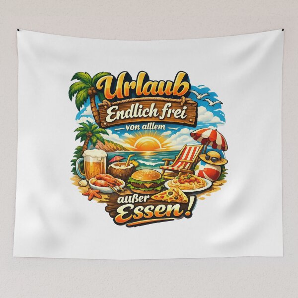 Item preview, Sun, beach, and endless snacks design – a summer holiday motif for a true vacation feeling with a guarantee of enjoyment. designed and sold by CoolContent Factory.