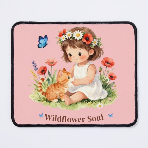 Item preview, Wildflower Soul – A Little Friend designed and sold by BCapybara.
