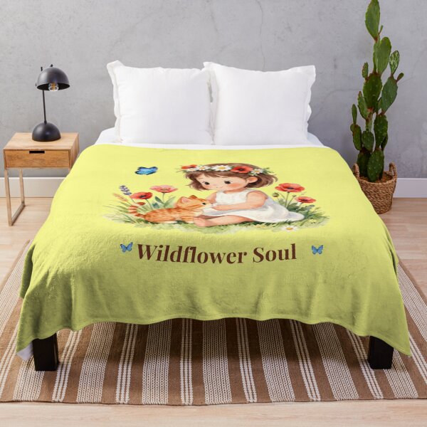 Item preview, Wildflower Soul – A Little Friend designed and sold by BCapybara.