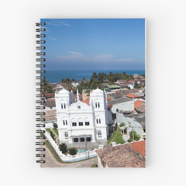 Item preview, Elevated view of Galle Fort Mosque and coastal landscape in Galle designed and sold by Kevin Miller Photography.