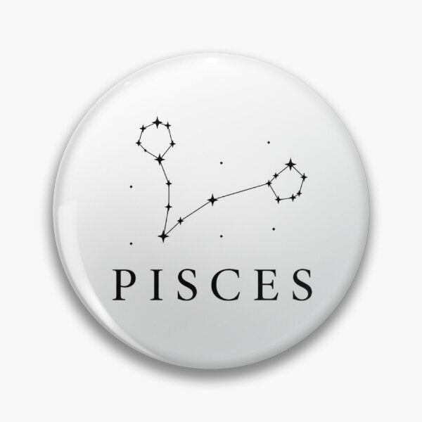 Item preview, Pisces constellation designed and sold by Side Quest Co..