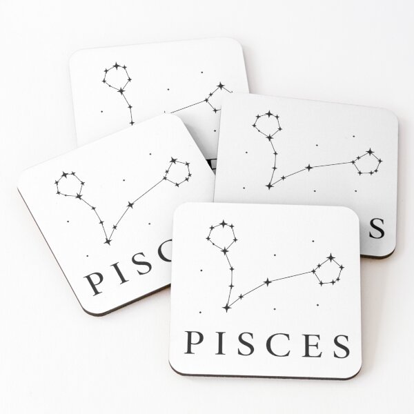 Item preview, Pisces constellation designed and sold by Side Quest Co..