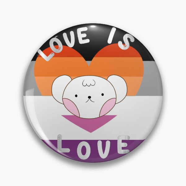 Item preview, Asexual lesbian pride designed and sold by hoshimals.