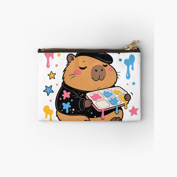 Item preview, Capybara Watercolor Artist Aesthetic Lover designed and sold by VisualArtsOasis.