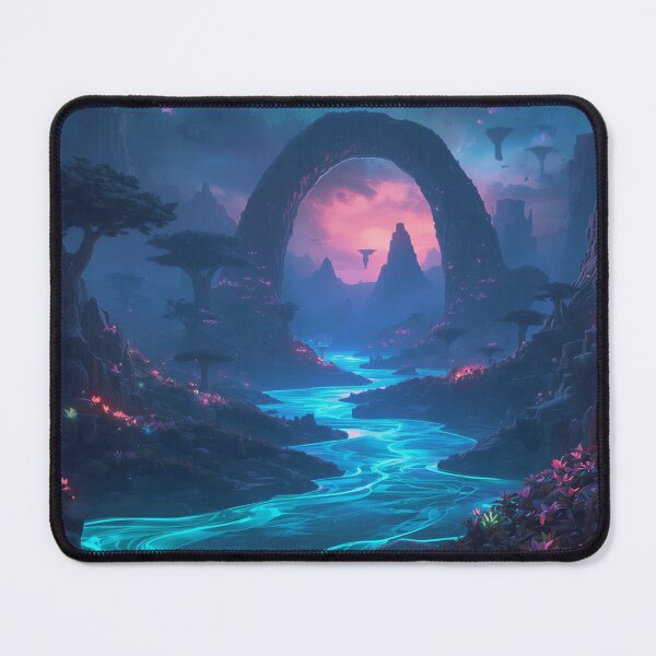 Item preview, Living Aurora River Pandora Fantasy Landscape designed and sold by Luminous Wilds.