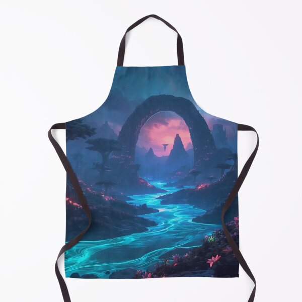 Item preview, Living Aurora River Pandora Fantasy Landscape designed and sold by Luminous Wilds.